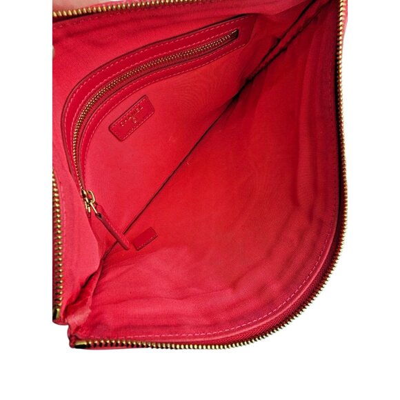 CHANEL Lambskin Pouch Clutch Leather Medium O Case Quilted Matelasse CC Dust Bag - Picture 11 of 16